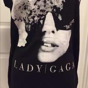 Black Lady Gaga T from rock & republic