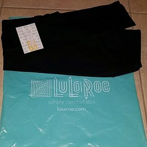 UNICORN LuLaRoe SOLID BLACK LEGGINGS