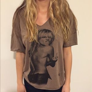 Vintage soft Kate Moss t-shirt