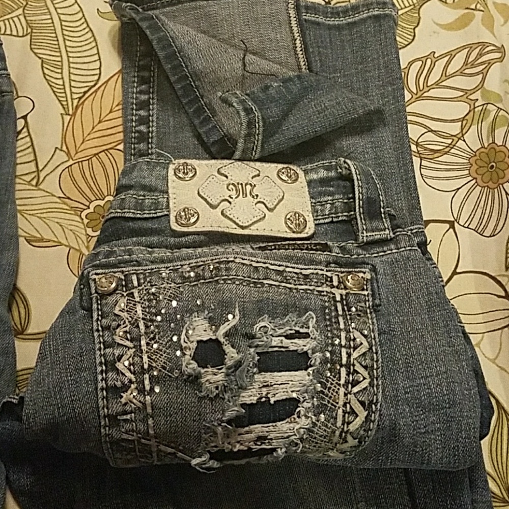 3 pairs of MISS ME JEANS - Picture 3 of 7