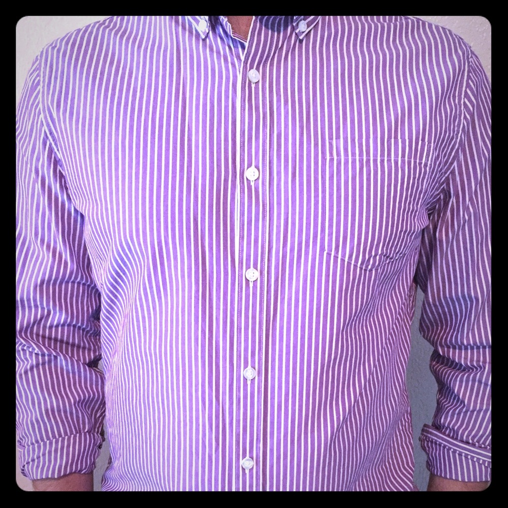 Liz Claiborne Mens Button Down Dress Shirt