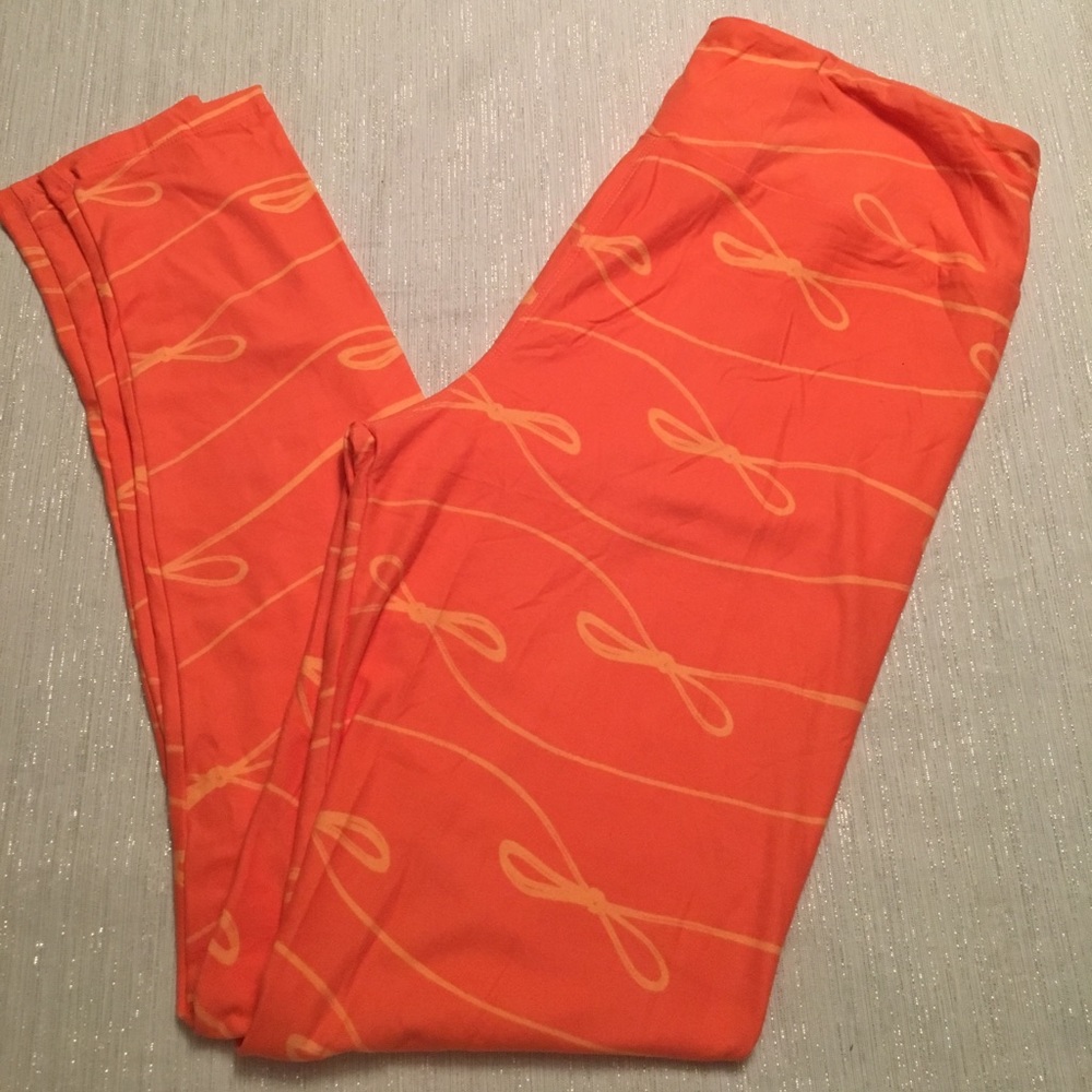 🦄 LuLaRoe TC Bow/Shoelace Leggings