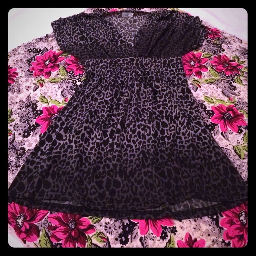 Leopard print dress