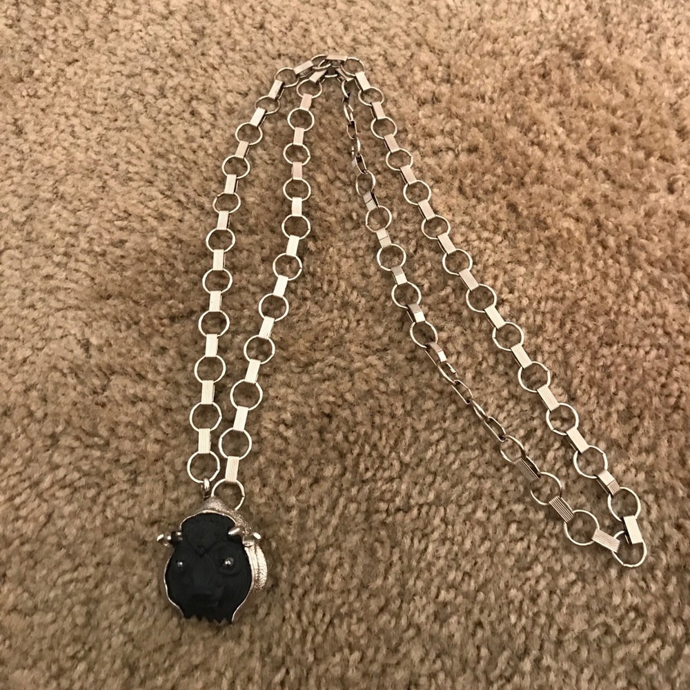 Vintage authentic stamped razza bull pendant