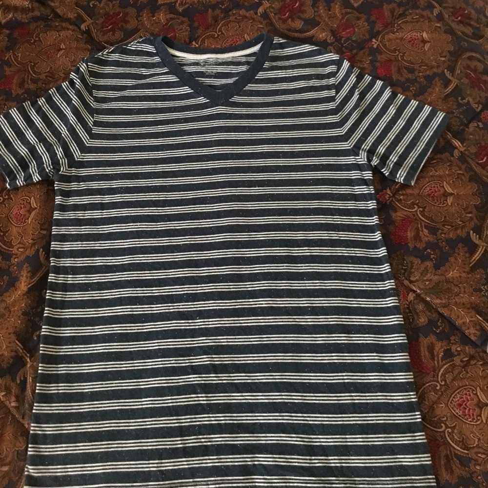 Arizona Jean Co. Navy and White Tee