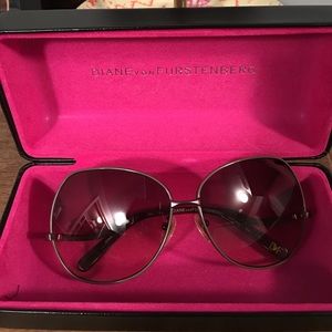 DVF brown sunglasses