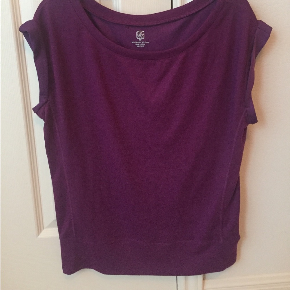 ❤️FINAL 🔽❤️ Purple yoga top