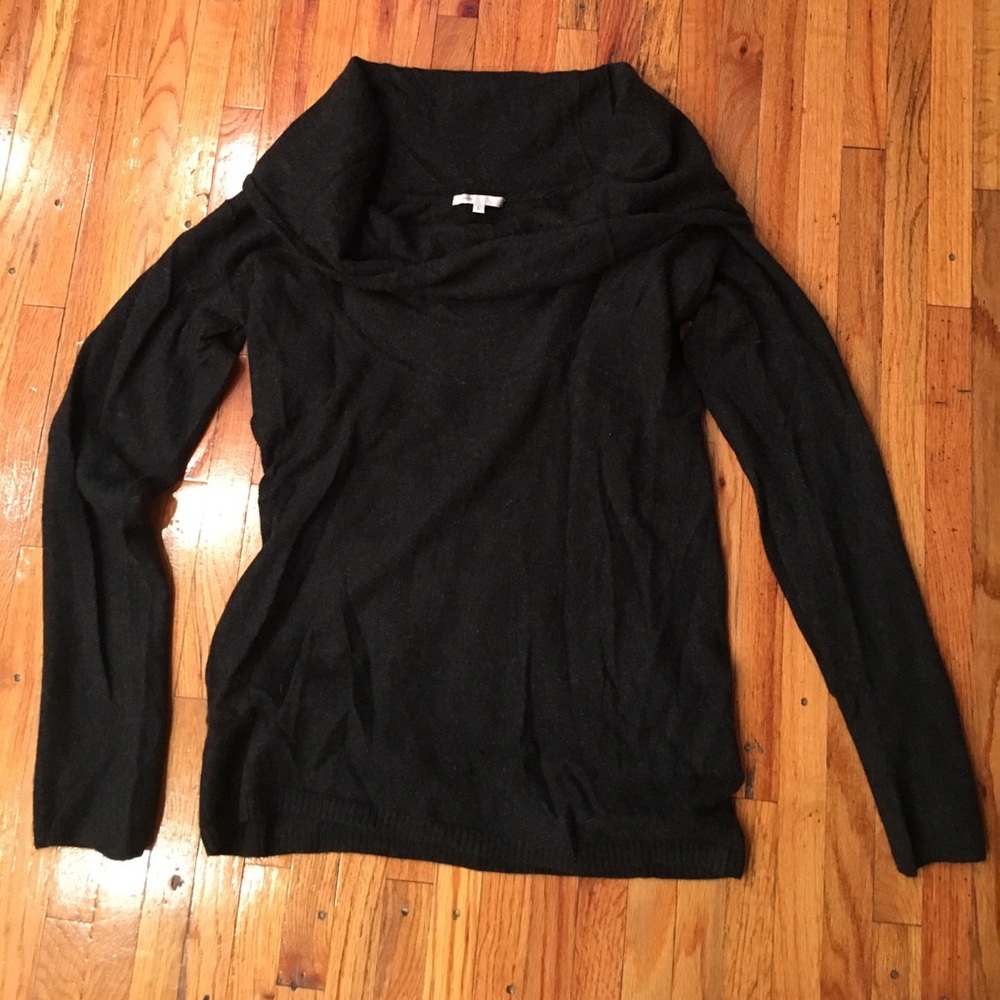 Vince 100% Cashmere Sweater Gray Size Large