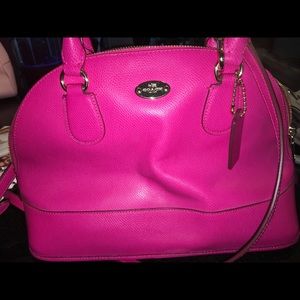 Hot pink coach purse!