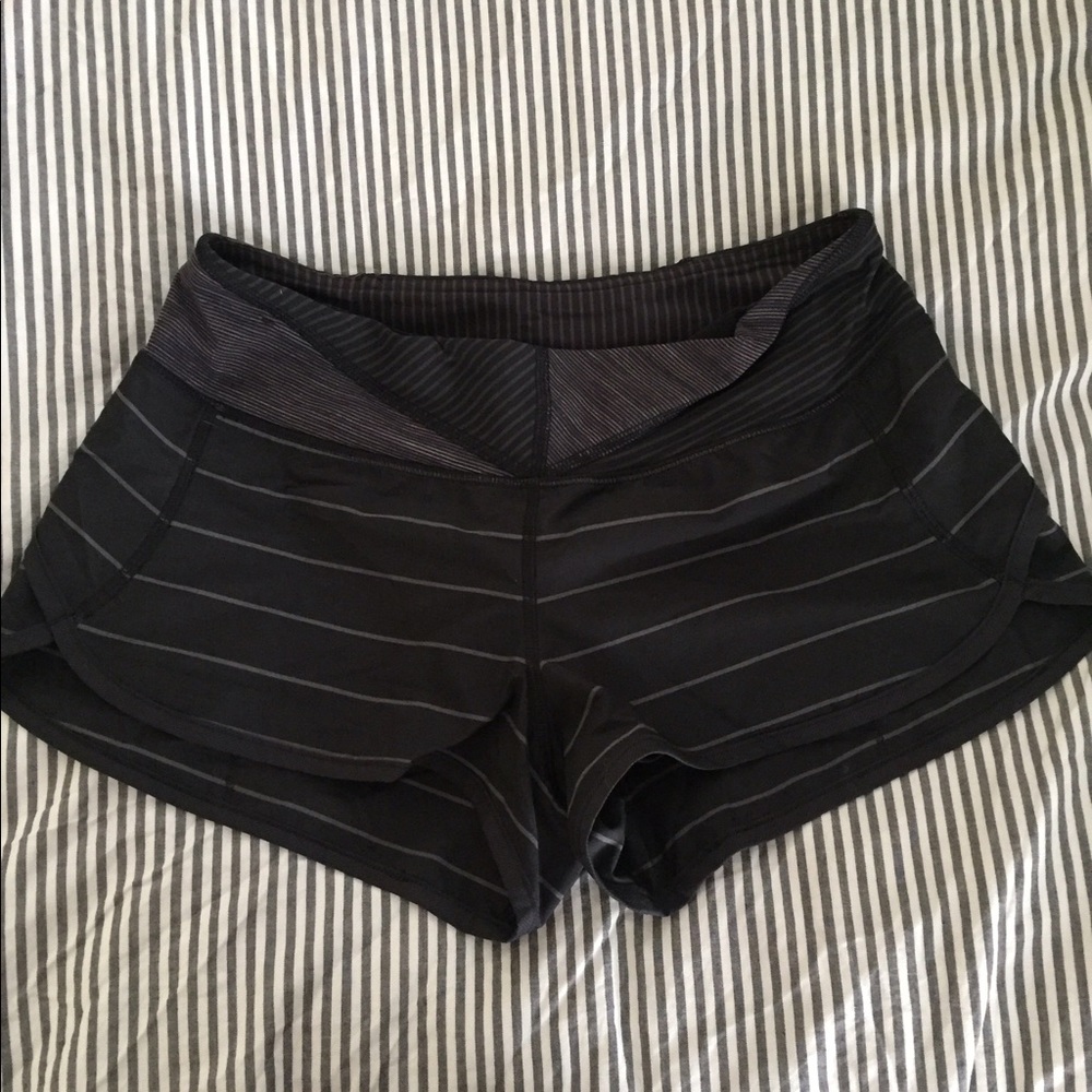 Lululemon speed shorts, size 4