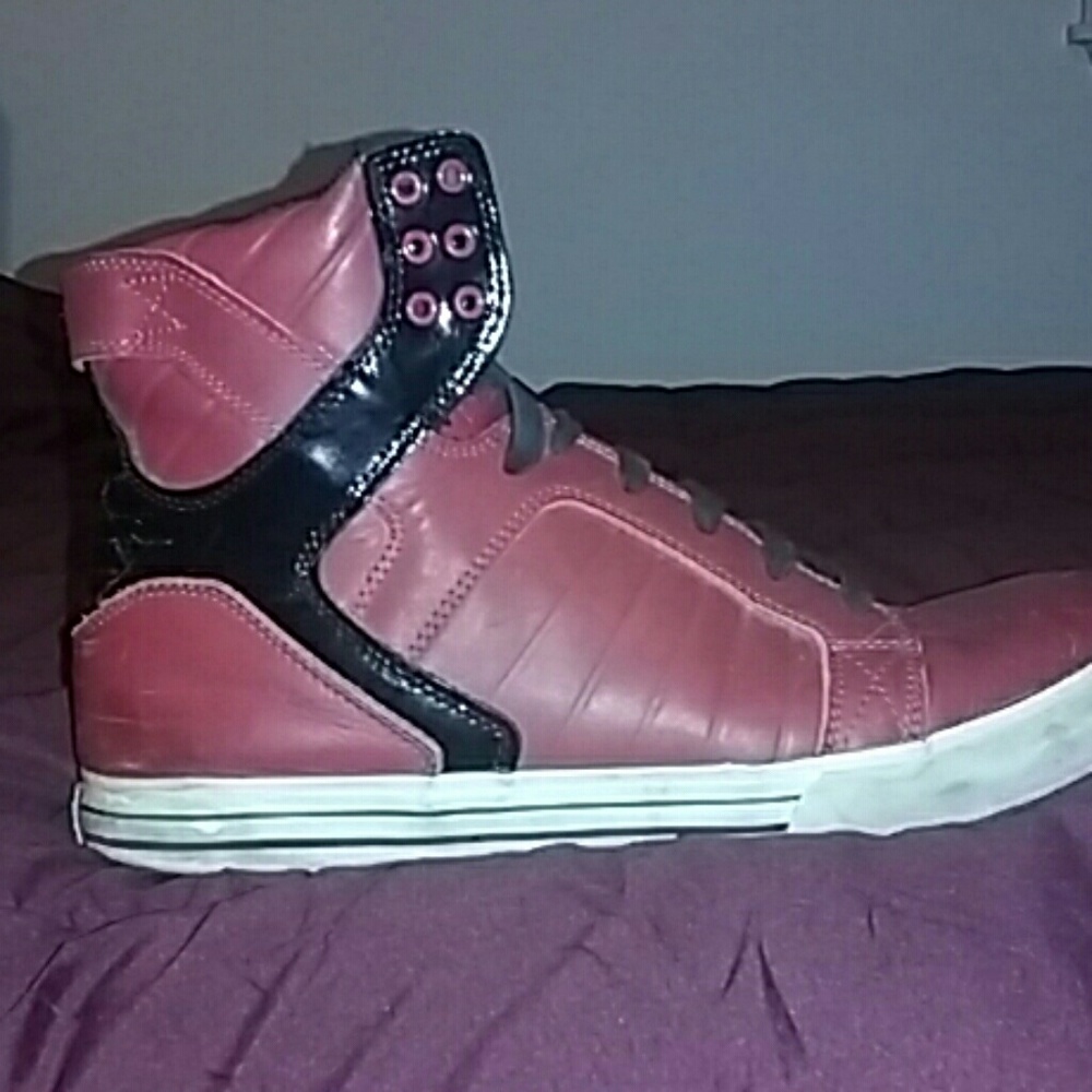 Red Supra Hightops