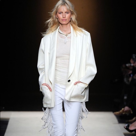 SOLD VESTAIRE ISABEL MARANT CALFSKIN SUEDE - Picture 2 of 8