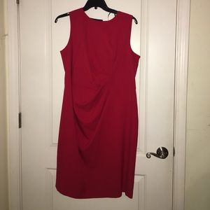Calvin Klein red dress