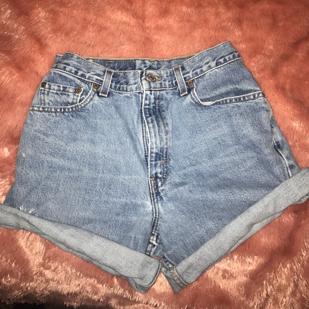 Vintage Levi high waisted shorts