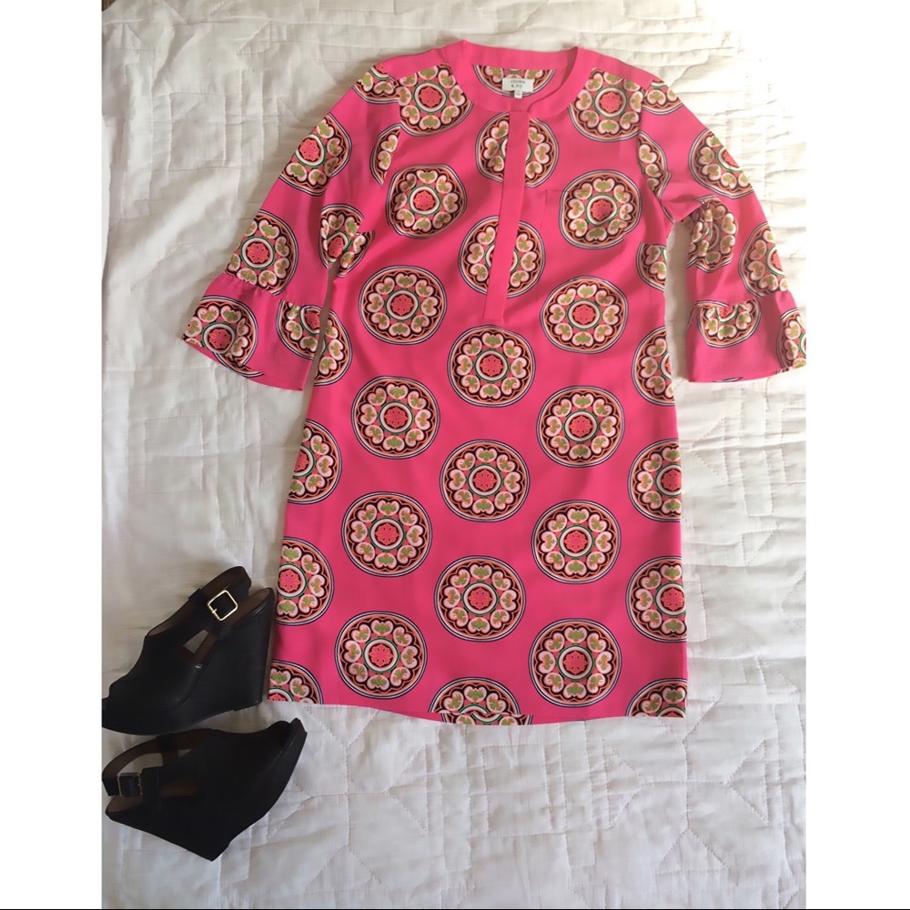 Pink tunic sheath dress - Picture 1 of 3