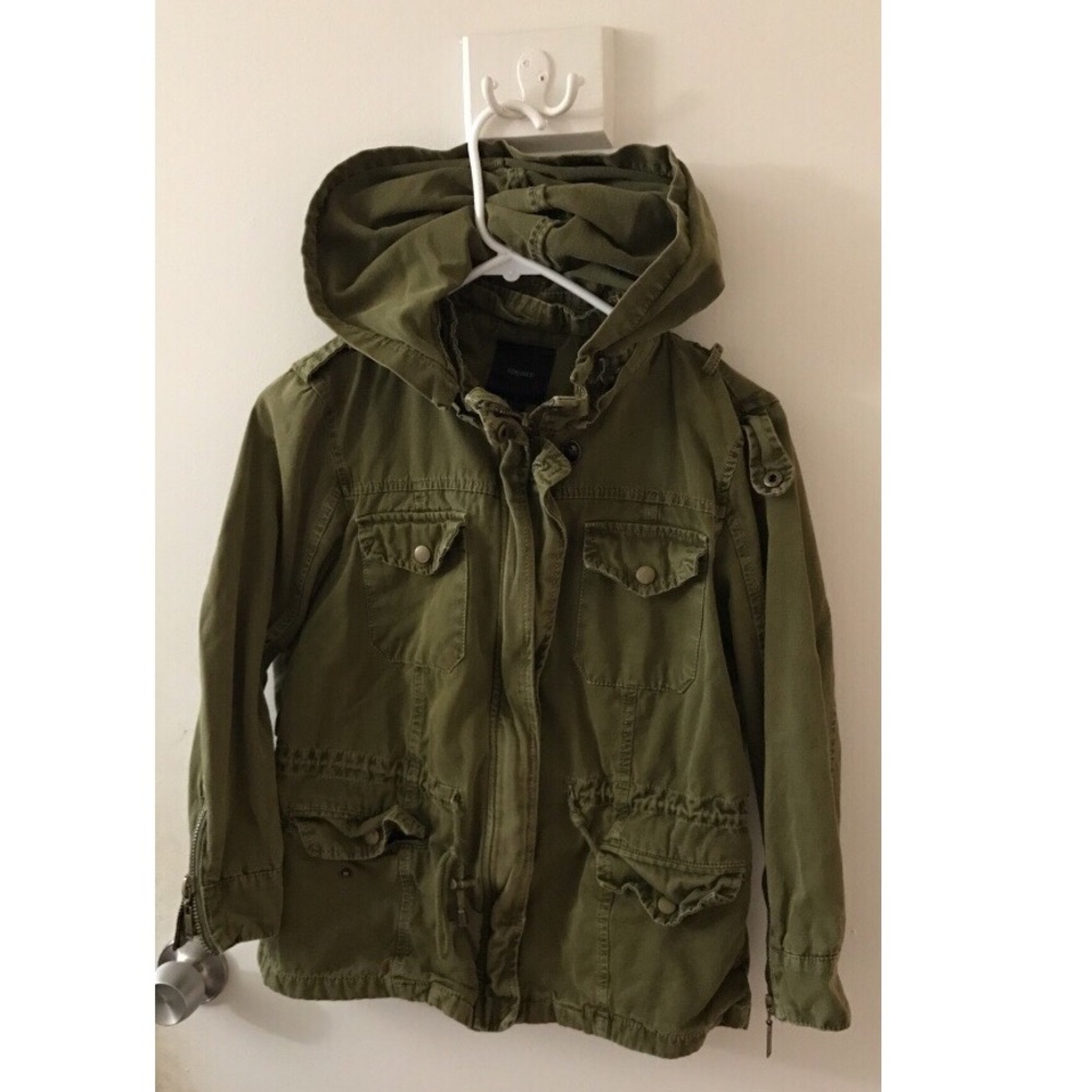 F21 green army/utility jacket