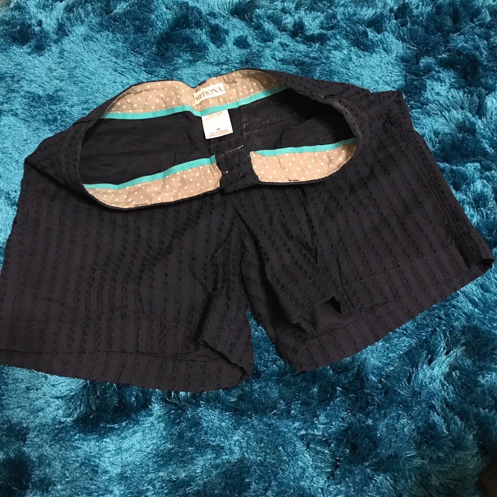 Merona navy shorts