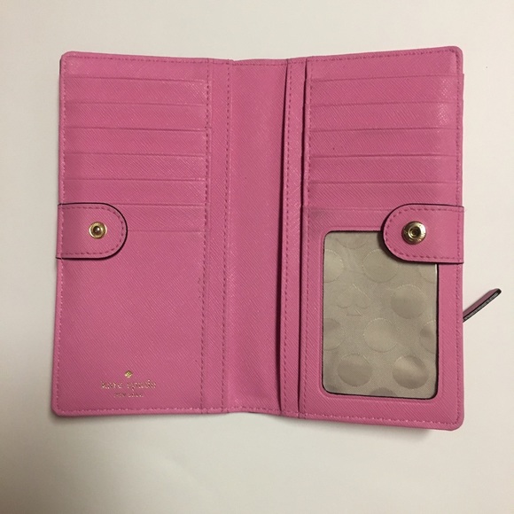 ❌SOLD❌Kate spade pink stacy  wallet - Picture 6 of 7