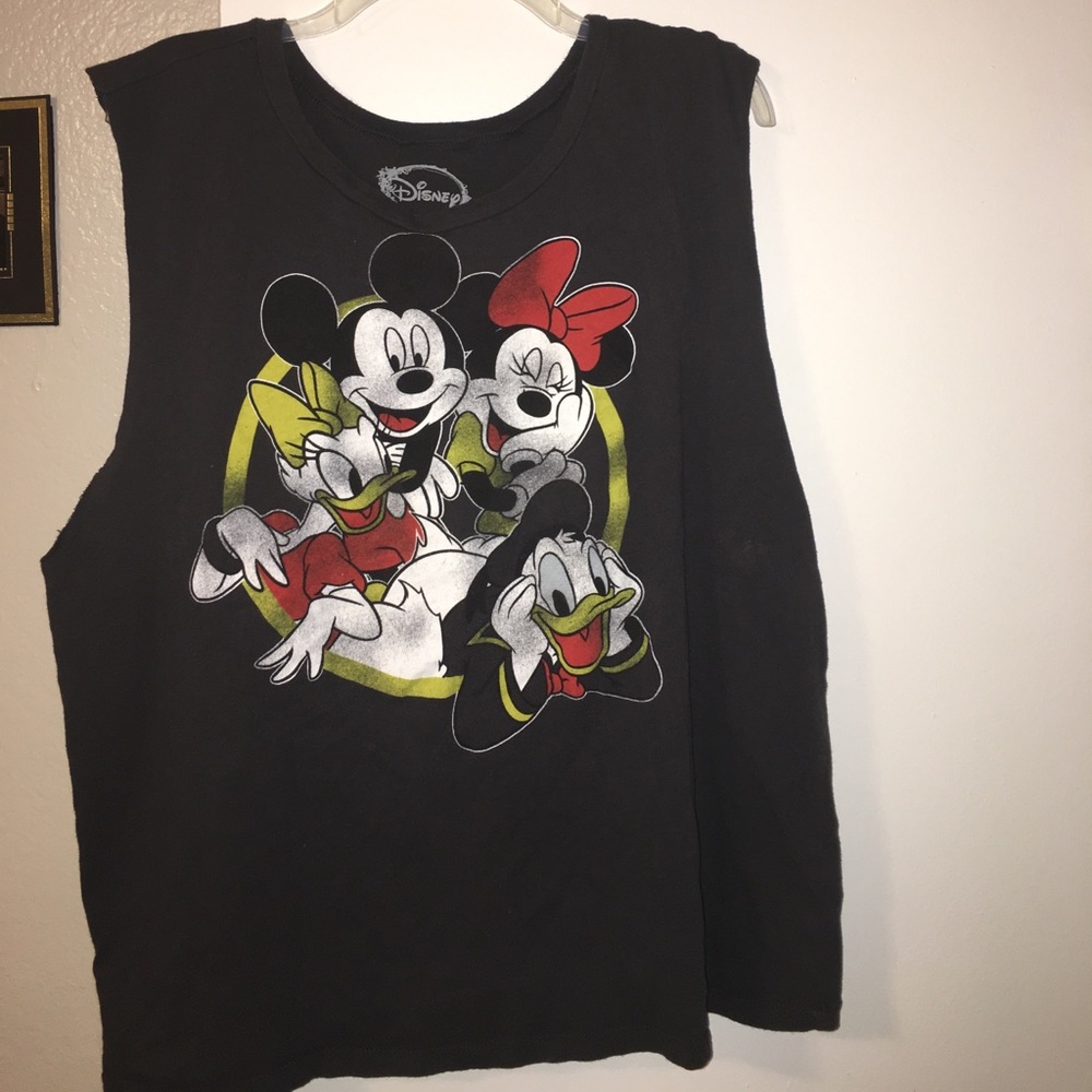 Disney Cut off shirt