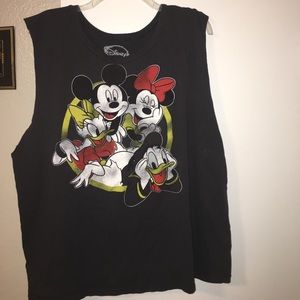 Disney Cut off shirt