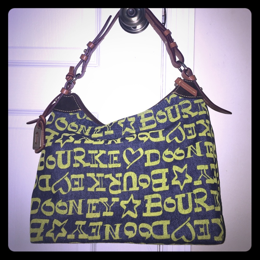 Dooney & Bourke denim Erica Hobo
