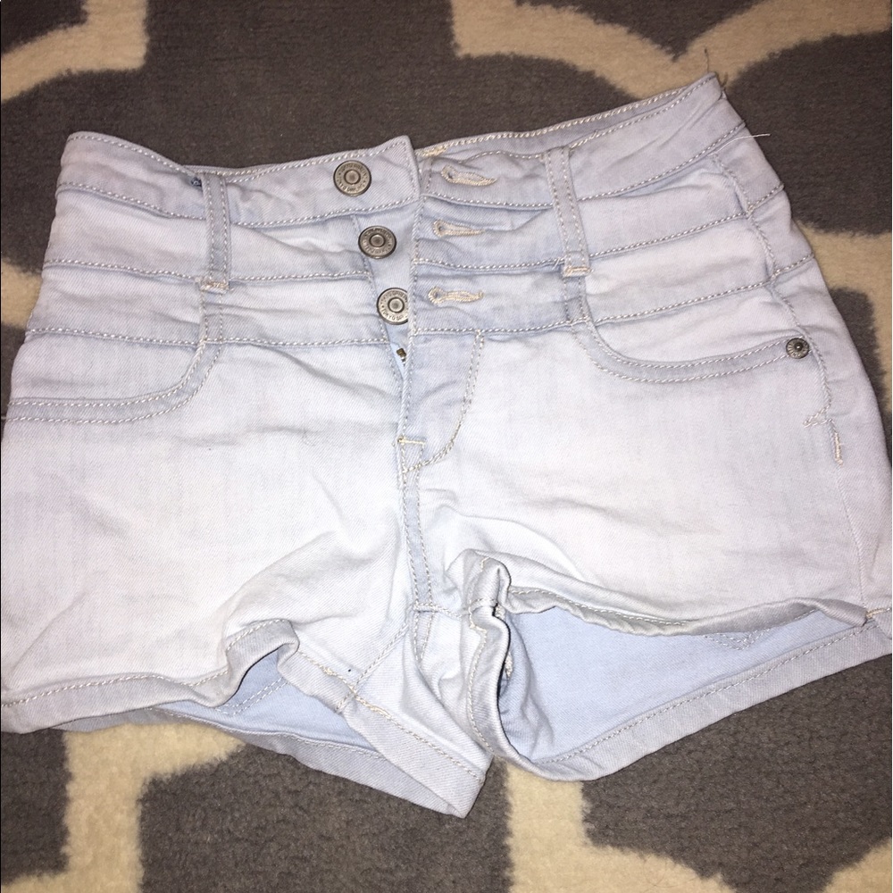 High Waisted Jean Shorts