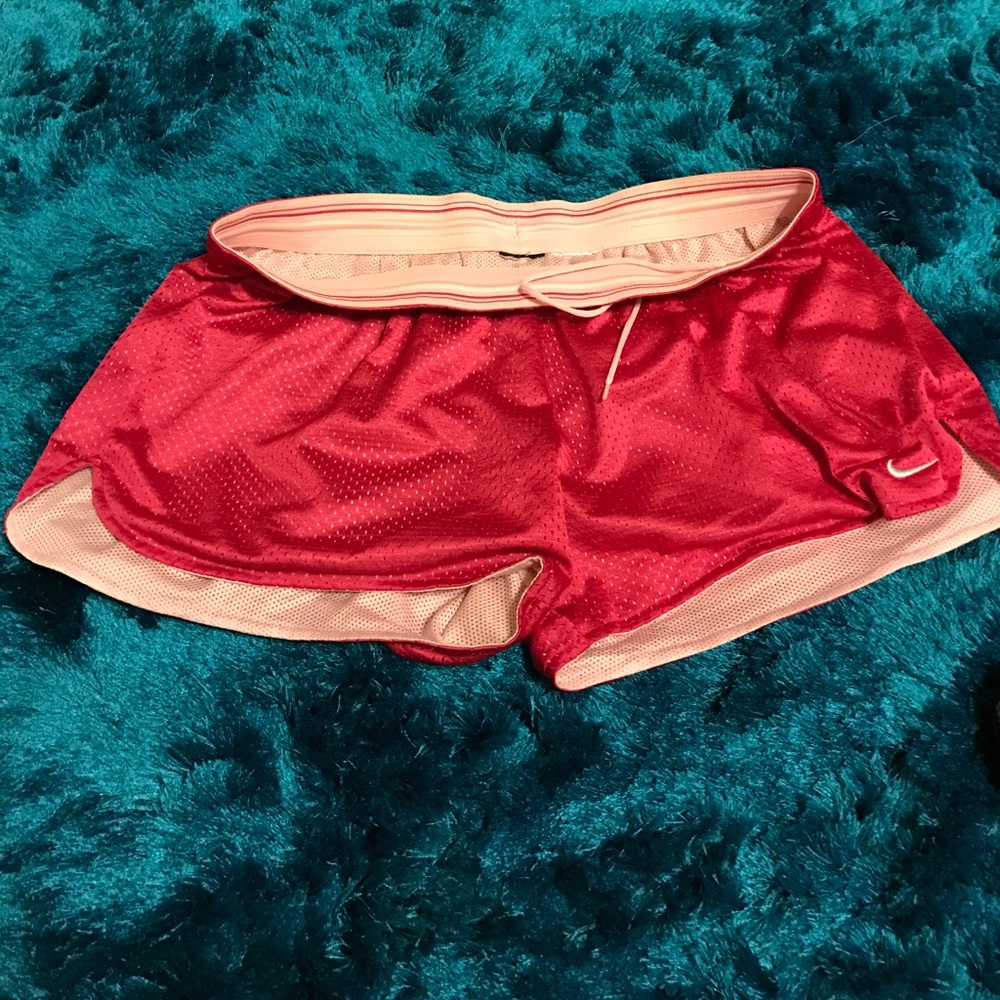 Nike Dri-Fit pink shorts