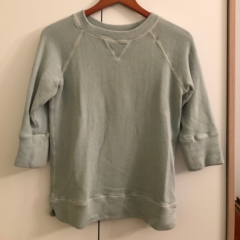 J.Crew Faded Seafoam Sweatshirt