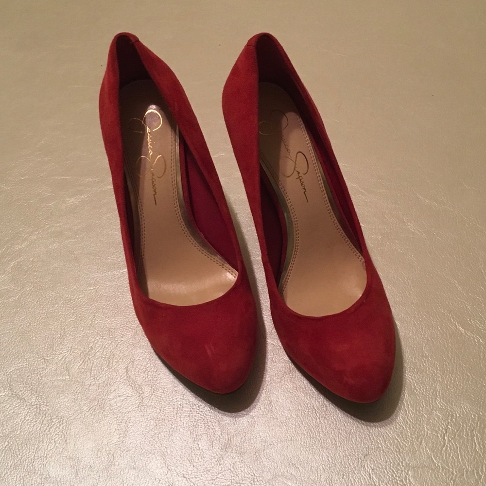 MOVING SALE - Red Jessica Simpson Pumps