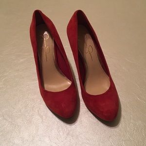 MOVING SALE - Red Jessica Simpson Pumps