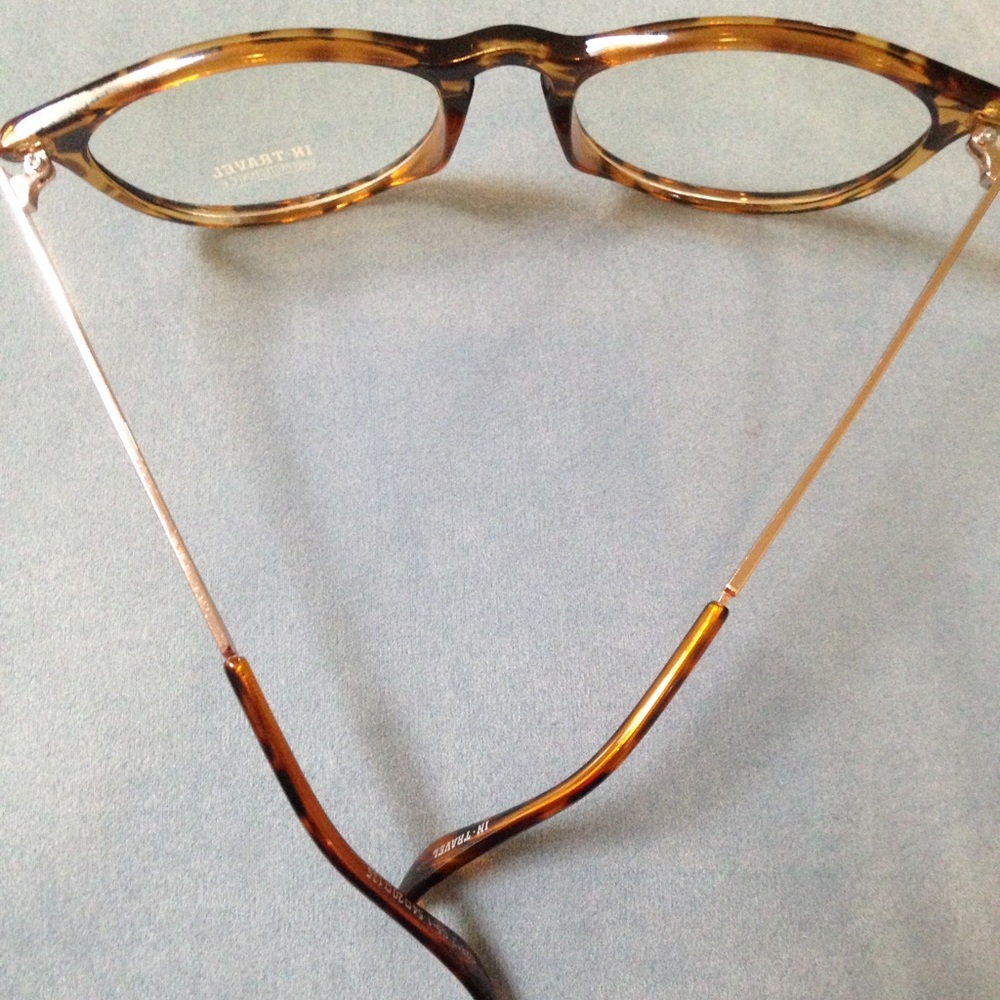 Leopard rounded hipster eye glasses🤓 - Picture 3 of 5