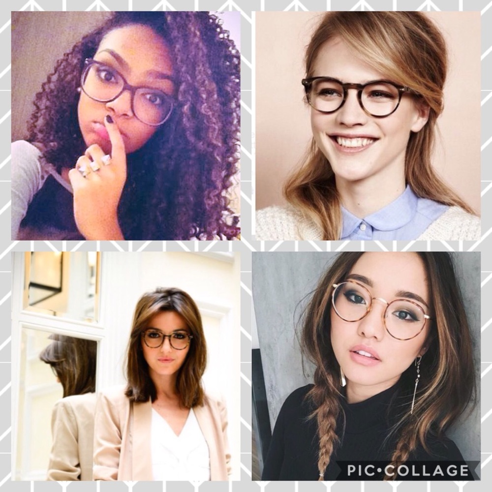 Leopard rounded hipster eye glasses🤓 - Picture 4 of 5