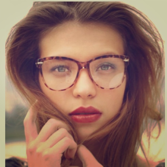 Accessories - Leopard rounded hipster eye glasses🤓