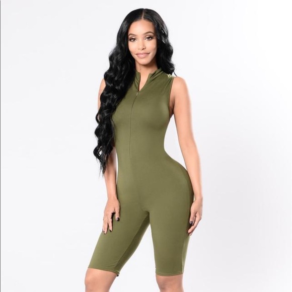 Fashion Nova Pants - Why you Playing Jumpsuit