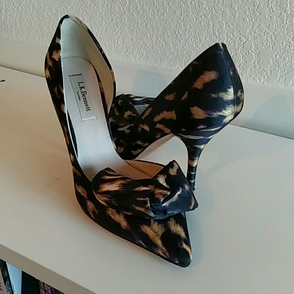 LK Bennett Satin Pumps