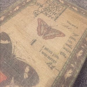 Butterfly book keepsake box