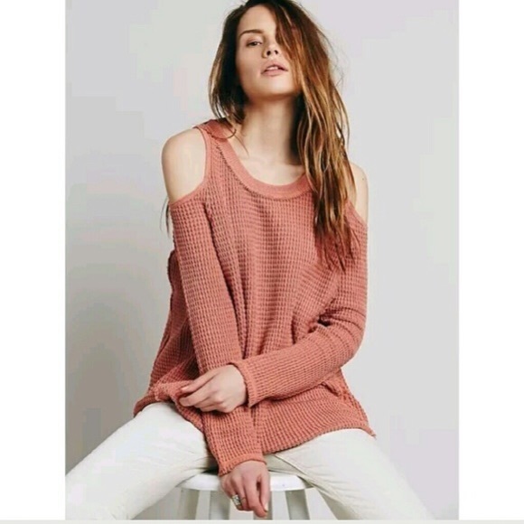 Free People Sweaters - Free People Sunset Open Shoulder Pullover