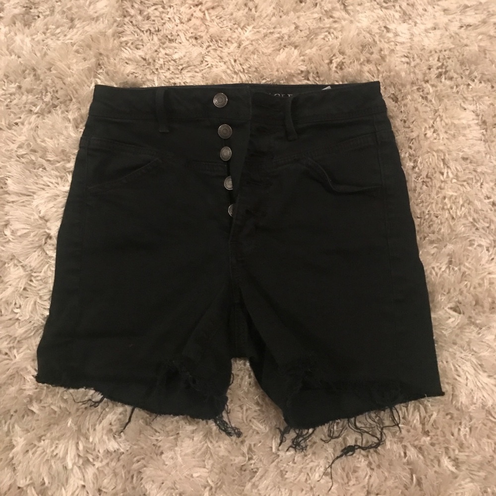 Black American eagle shorts