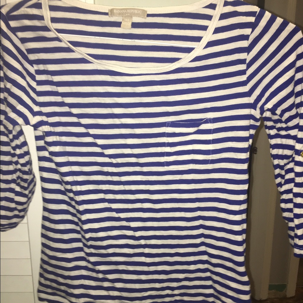 Banana Republic 3/4 length tee shirt size XS