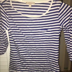 Banana Republic 3/4 length tee shirt size XS