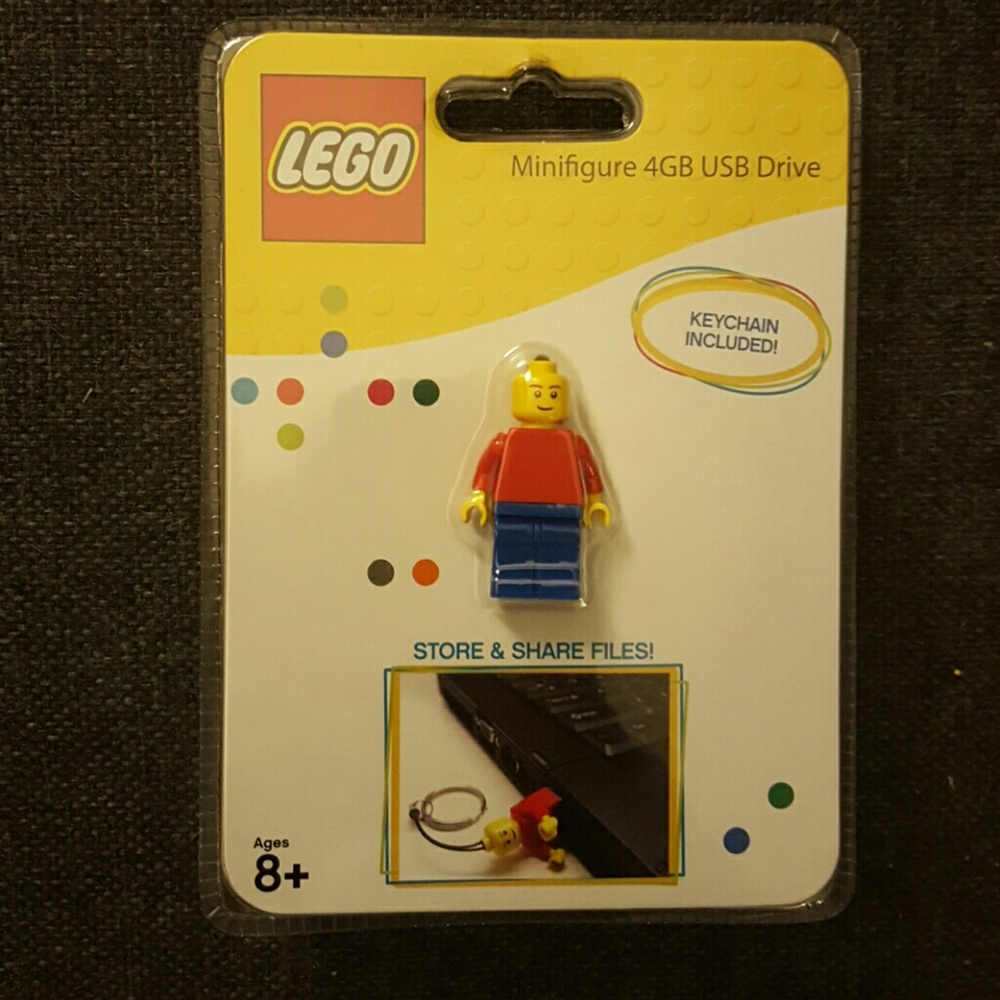 LEGO minifigure 4 GB usb drive