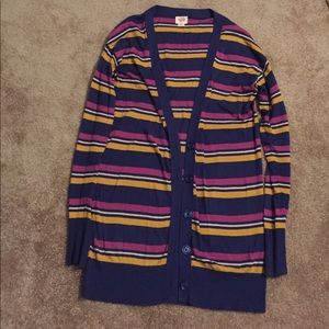 Mossimo striped cardigan