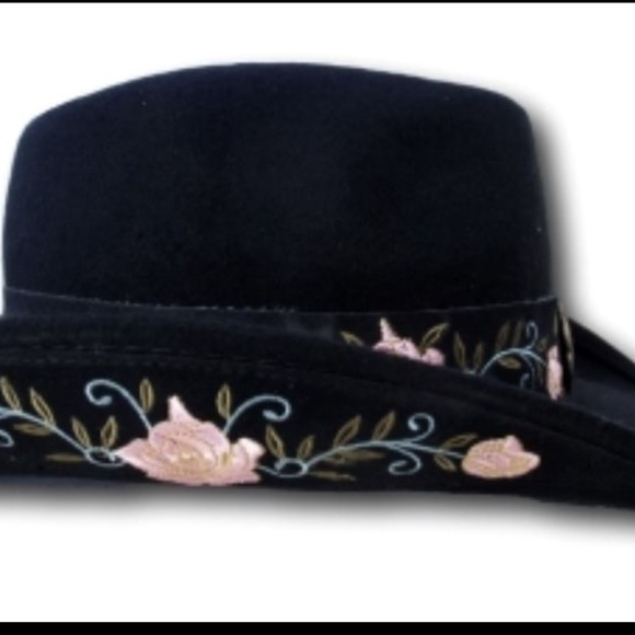 Olive & Pique Jackson Wool Felt Rancher Hat - Navy main image 1