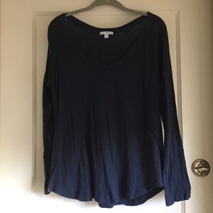 James Perse Long-Sleeve Loose Fit Tee