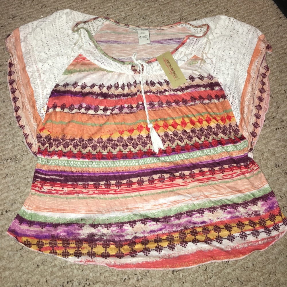 Multi colored blouse