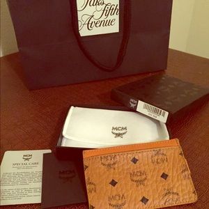 MCM card holder/wallet