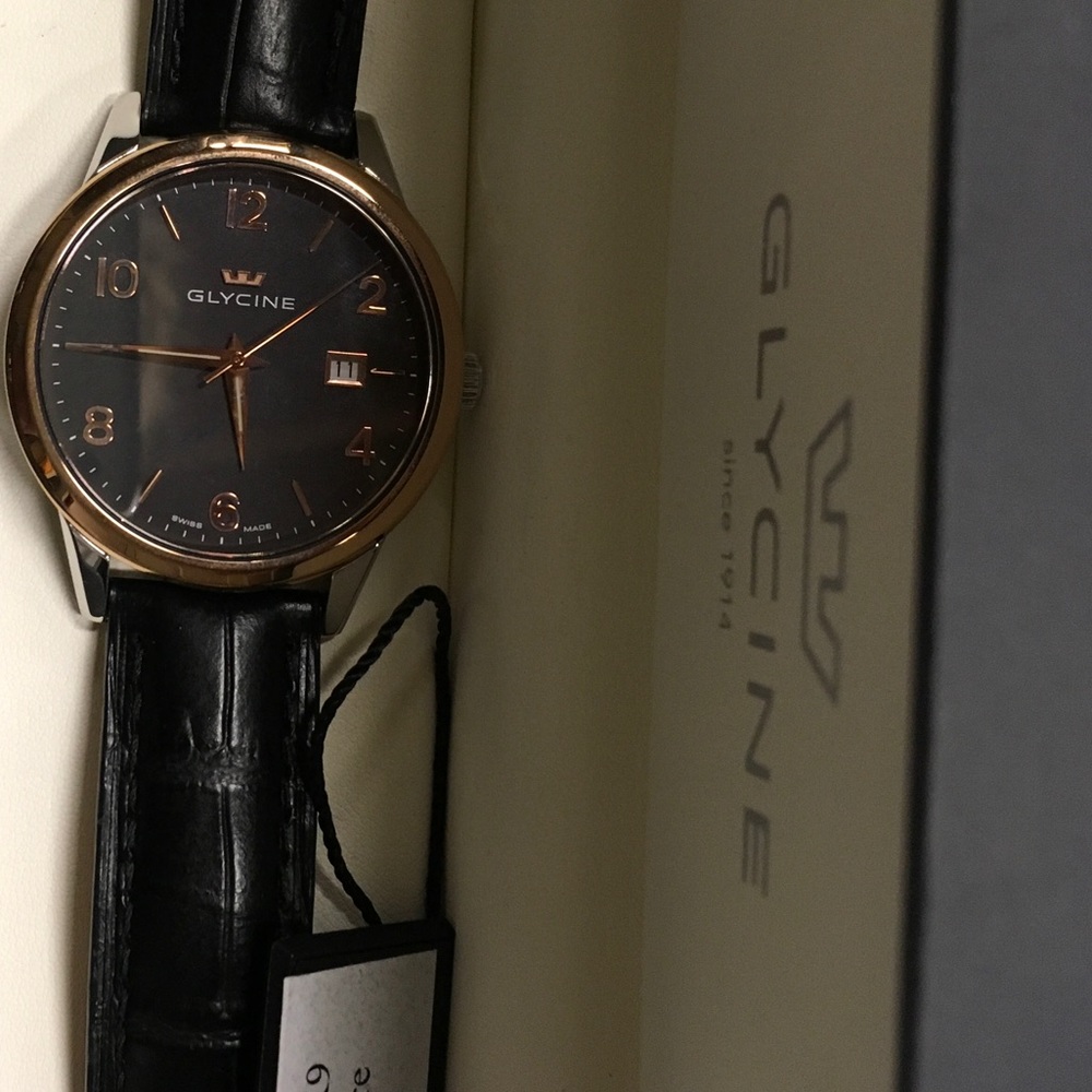 Glycine luxury men's watch