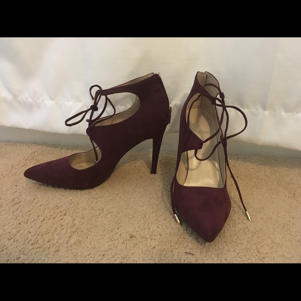 Marc Fisher Maroon Heels