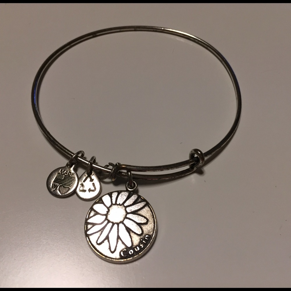 Alex and Ani silver Cousin bracelet