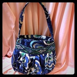 Small Vera Bradley purse in Mediterranean Blue